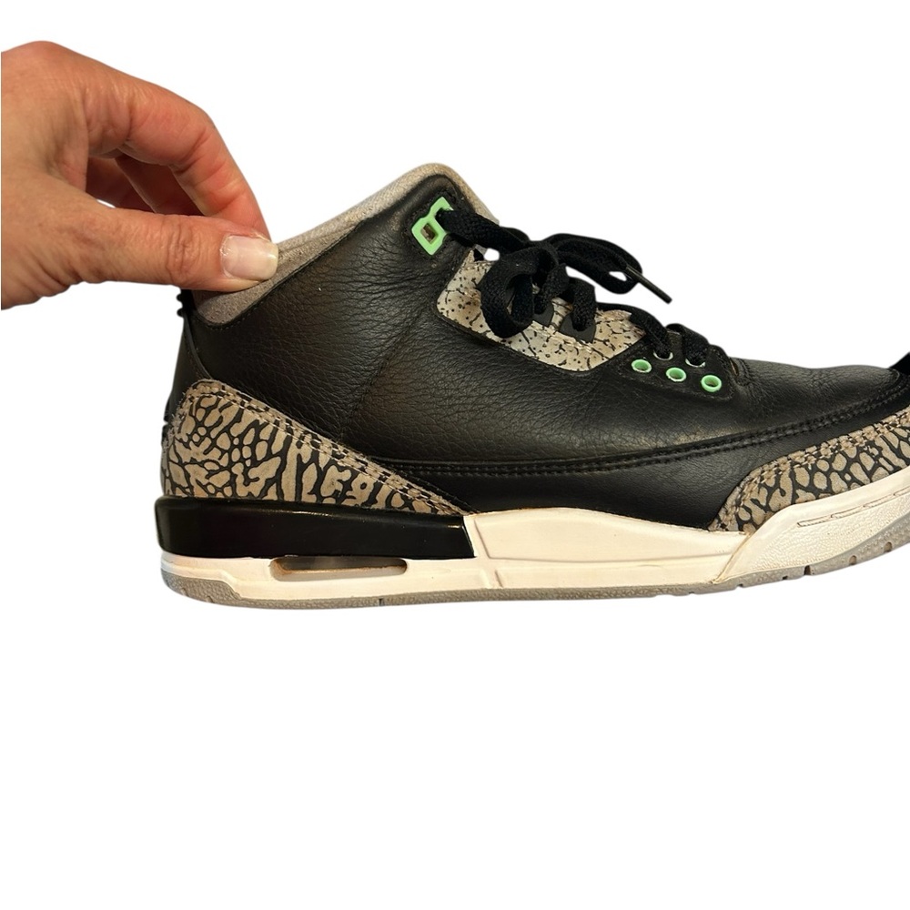 Jordan Black and Cream Sneakers